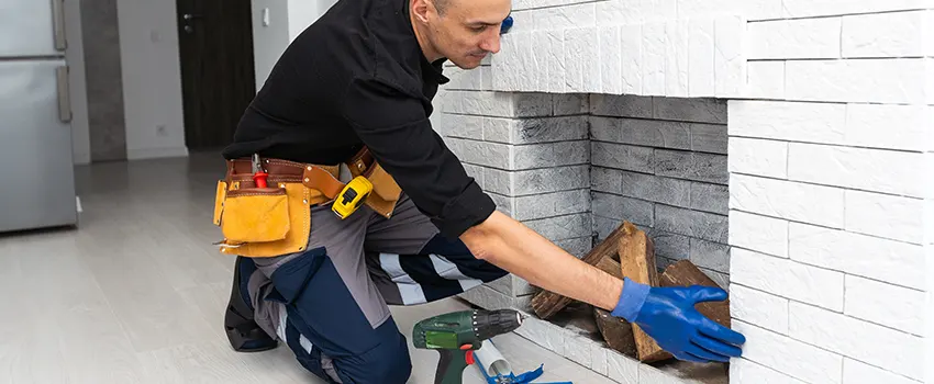 Fireplace Damaged Damper Frame Repair Services in Redland, Maryland