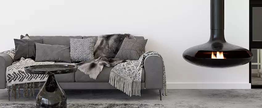 Circular Hanging Fireplace Installation Services in Redland, MD