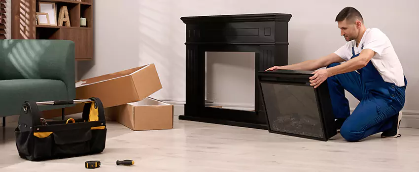 Old Rusted Metal Fireplace Repair And Replacement in Redland, MD